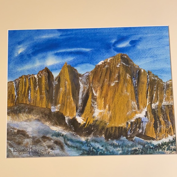 Original Watercolor 16x20 Majesty - Picture 5 of 6